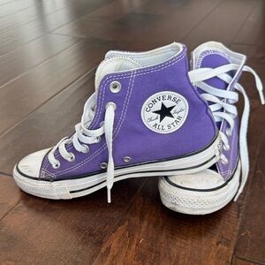 Converse Chuck Taylor High-Top Sneakers - Purple